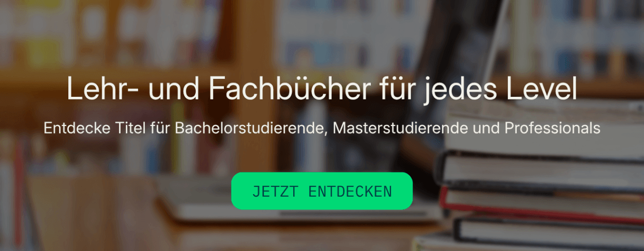 Banner Lehr- und Fachbücher entdecken